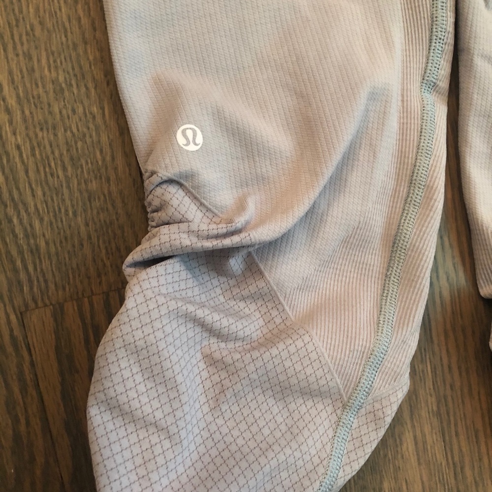 In the Flow Cropped Gray Lululemon Leggings